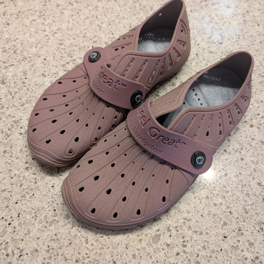 Purple Slip-On Shoes